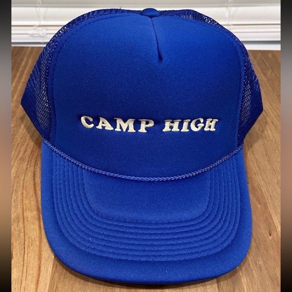 NEW Camp High Collective Trucker Hat Blue
